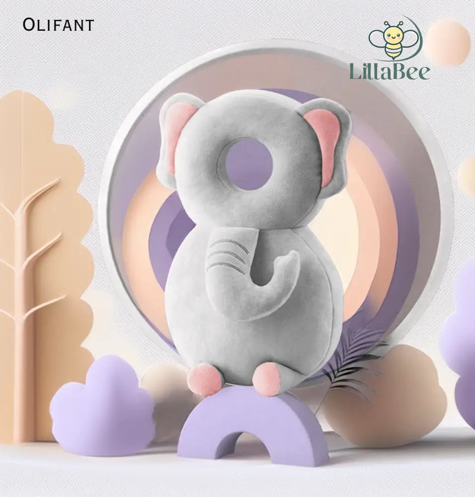 Veiligheidskussen Tegen Vallen Voor Peuters Olifant